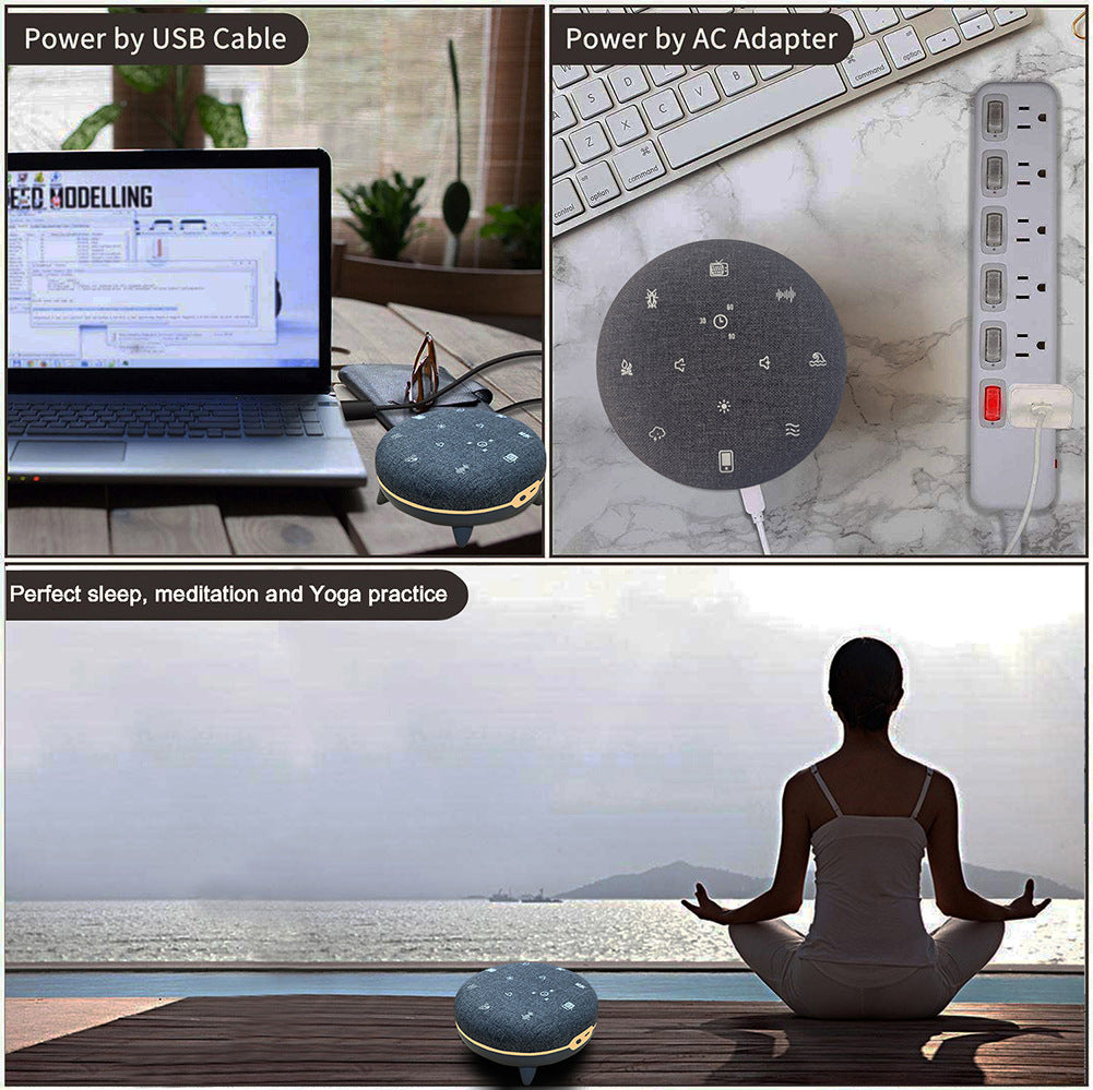 White Noise Multifunctional Bluetooth Speaker