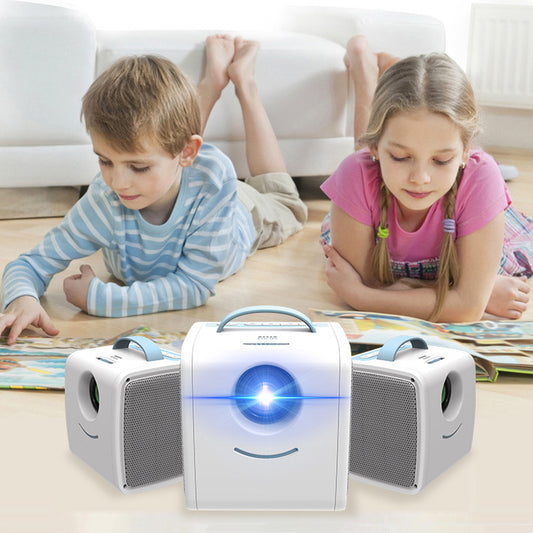 Home Children Portable LED Projector with HD 1080P Support