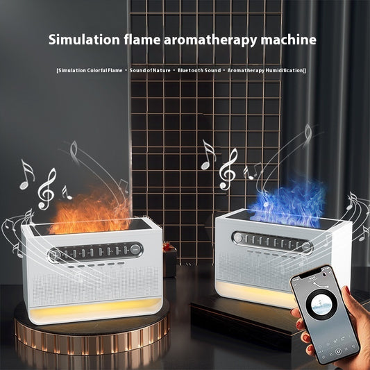 White Noise Bluetooth Speaker Desktop Colorful