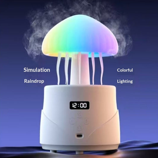 Jellyfish Humidifier Bluetooth White Noise Speaker RGB Ambient Light