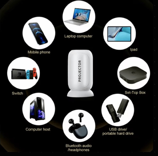 Home Cinema Vertical Projector