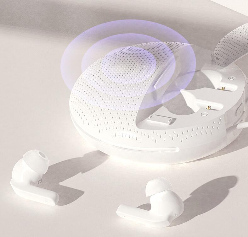 Wireless Bluetooth Headset Tws Outdoor Sports High Sound Quality Noise Reduction Subwoofer Speaker Ring Two In One