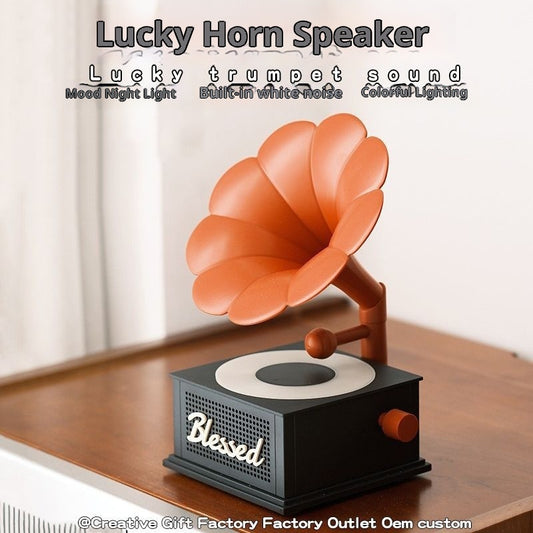 Atmosphere White Noise High Sound Quality Retro Bluetooth Speaker